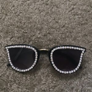 Cute rhinestone sunglasses